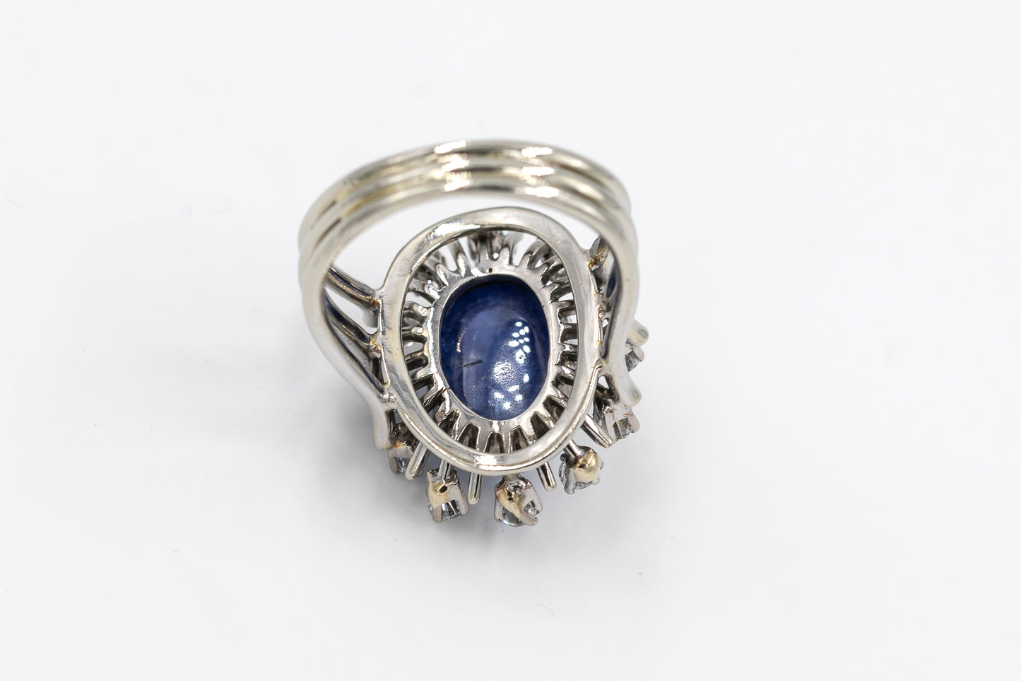Saphir-Brillant-Ring