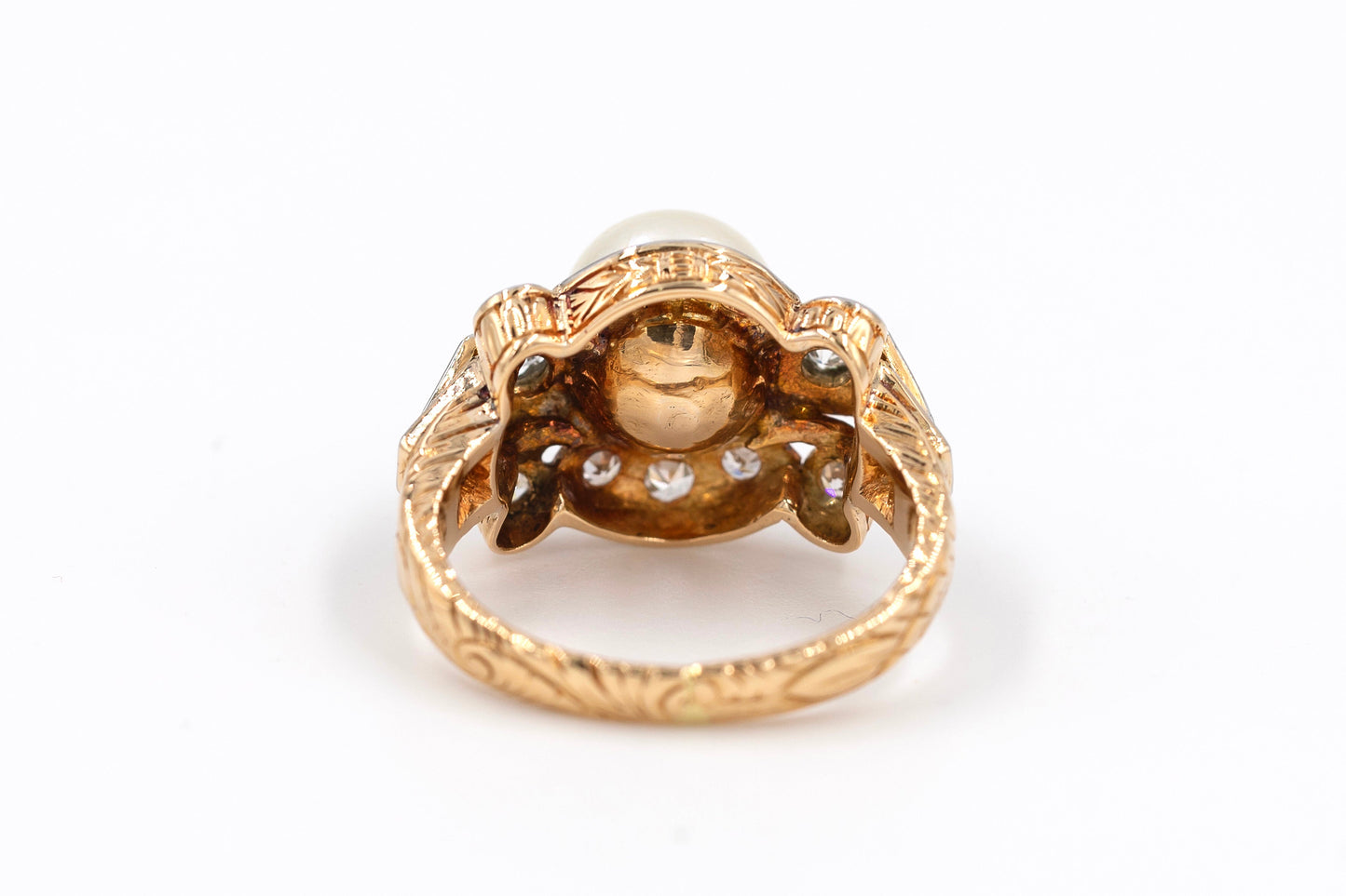 Jugendstil-Diamant-Ring