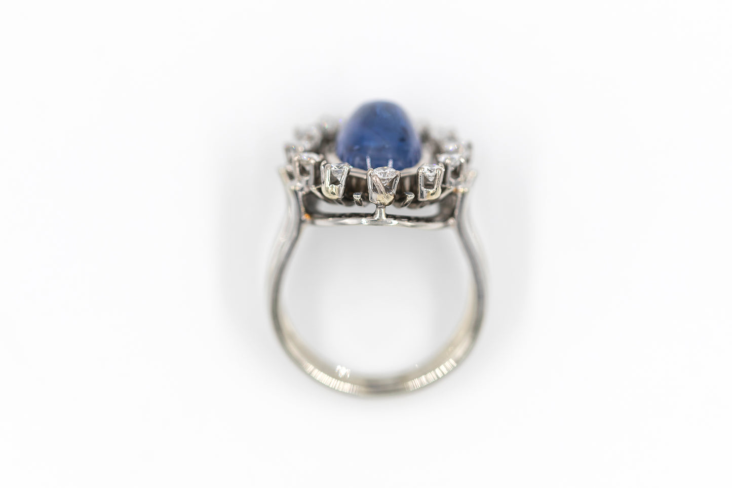 Saphir-Brillant-Ring
