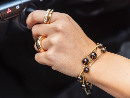 Rauchquarz Armband/Halskette