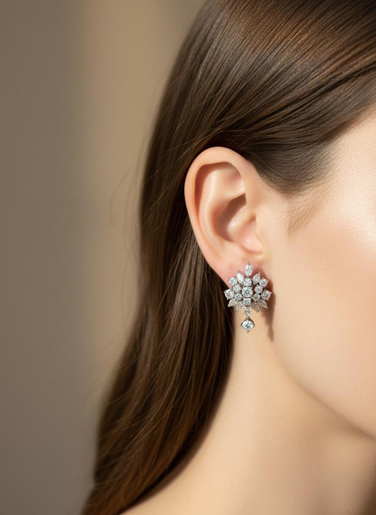 Diamant-Ohrstecker - VERKAUFT - VERKAUFT -